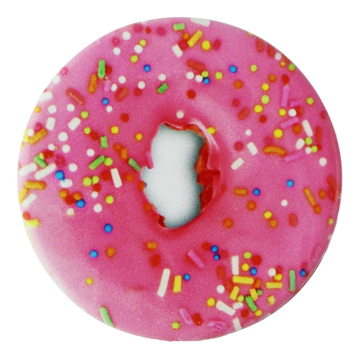 PopSockets PopGrip Swappable Top - Pink Donut (Top ONLY/No Base) Cell Phone - Mounts & Holders PopSockets - Simple Cell Bulk Wholesale Pricing - USA Seller