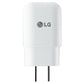 LG (5V/2A) Single USB Wall Charger Travel Adapter - White (MCS-V02WH) Cell Phone - Chargers & Cradles LG - Simple Cell Bulk Wholesale Pricing - USA Seller
