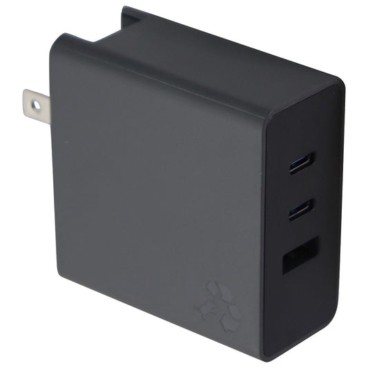 Nimble Wally 65W Fast 3-Port (USB + USB-C) Laptop Charger - Black Computer Accessories - Laptop Power Adapters/Chargers Nimble - Simple Cell Bulk Wholesale Pricing - USA Seller