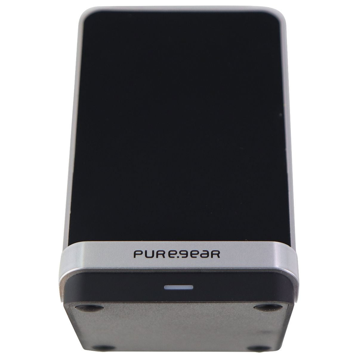 PureGear 15-Watt Fast Wireless Charging Stand for Qi Smartphones - Black/Silver Cell Phone - Chargers & Cradles PureGear    - Simple Cell Bulk Wholesale Pricing - USA Seller