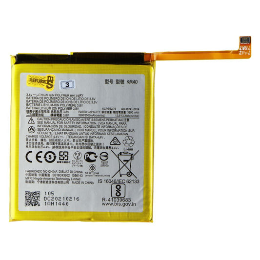 Repair Part - OEM Rechargeable 3500mAh Battery for Moto One Vision KR40 Cell Phone - Replacement Parts & Tools Unbranded - Simple Cell Bulk Wholesale Pricing - USA Seller