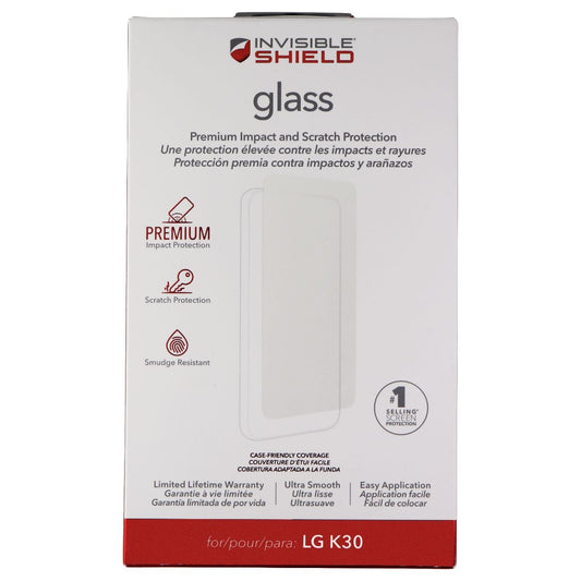 ZAGG Invisible Shield (Glass) Tempered Glass Screen Protector for LG K30 - Clear Cell Phone - Screen Protectors Zagg - Simple Cell Bulk Wholesale Pricing - USA Seller