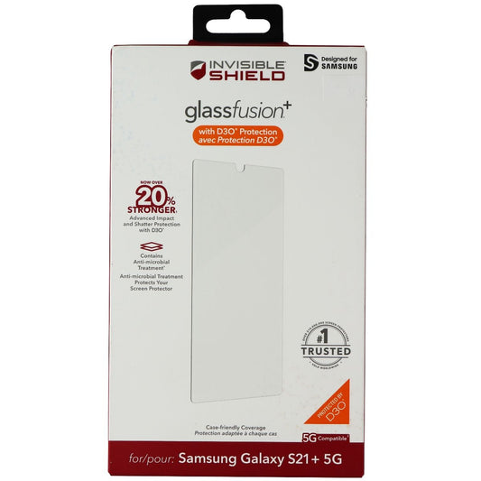 ZAGG InvisibleShield GlassFusion+ Screen Protector for Samsung Galaxy S21+ 5G Cell Phone - Screen Protectors Zagg    - Simple Cell Bulk Wholesale Pricing - USA Seller
