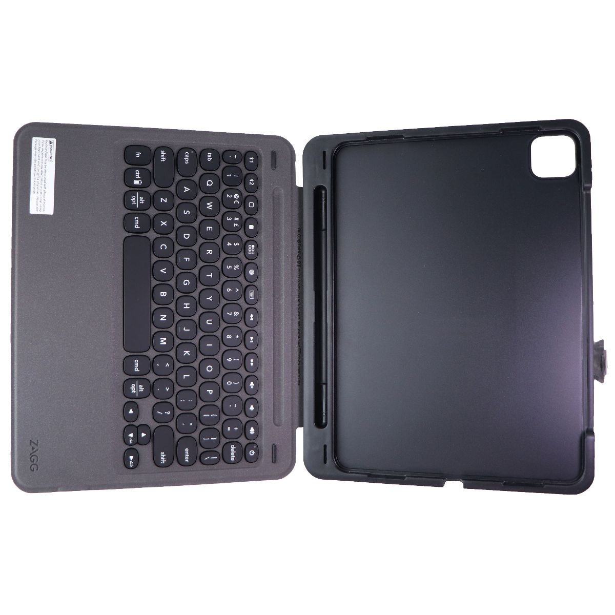 ZAGG Slim Book Go Bluetooth Keyboard Case for iPad Pro 11 (1st/2nd Gen) - Black iPad/Tablet Accessories - Cases, Covers, Keyboard Folios Zagg - Simple Cell Bulk Wholesale Pricing - USA Seller