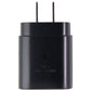 Samsung 25W USB-C Super Fast Charging Wall Charger - Black (EP-TA800NBEGUS) Cell Phone - Chargers & Cradles Samsung Electronics - Simple Cell Bulk Wholesale Pricing - USA Seller
