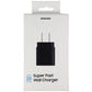 Samsung 25W USB-C Super Fast Charging Wall Charger - Black (EP-TA800NBEGUS) Cell Phone - Chargers & Cradles Samsung Electronics - Simple Cell Bulk Wholesale Pricing - USA Seller