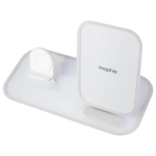 Mophie 2-in-1 Wireless Charging Stand for iPhone & Apple Watch (All Series) Cell Phone - Chargers & Cradles Mophie - Simple Cell Bulk Wholesale Pricing - USA Seller