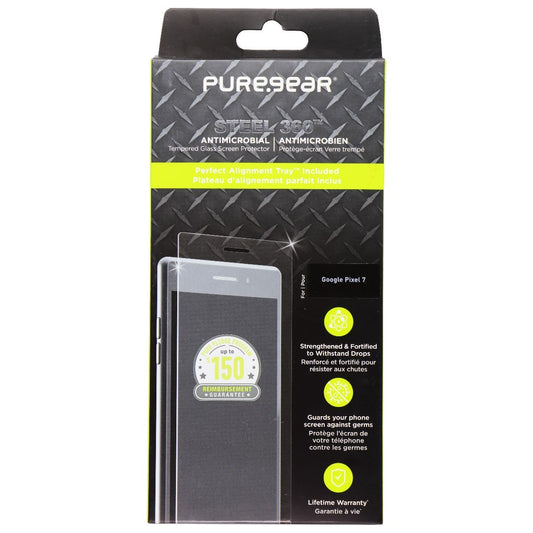 PureGear Steel 360 Screen Protector for Google Pixel 7 - Clear