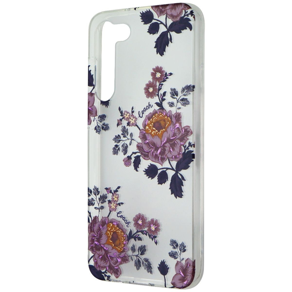 Coach Protective Case for Samsung Galaxy (S23+) - Moody Floral Cell Phone - Cases, Covers & Skins Coach - Simple Cell Bulk Wholesale Pricing - USA Seller