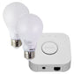 Philips Hue A19 White Bulb Starter Kit with 2 Bulbs & Bridge Home Improvement - Other Home Improvement Philips - Simple Cell Bulk Wholesale Pricing - USA Seller