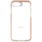 ZAGG Piccadilly Series Hard Case for Apple iPhone 8/7/6s/6 - Clear/Rose Pink Cell Phone - Cases, Covers & Skins Zagg - Simple Cell Bulk Wholesale Pricing - USA Seller