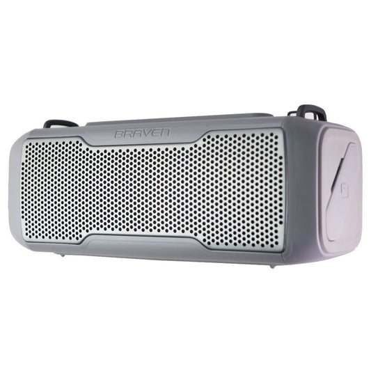 Braven BRV-X/2 Wireless Bluetooth Rugged Portable Speaker with Strap - Gray Cell Phone - Audio Docks & Speakers Braven - Simple Cell Bulk Wholesale Pricing - USA Seller