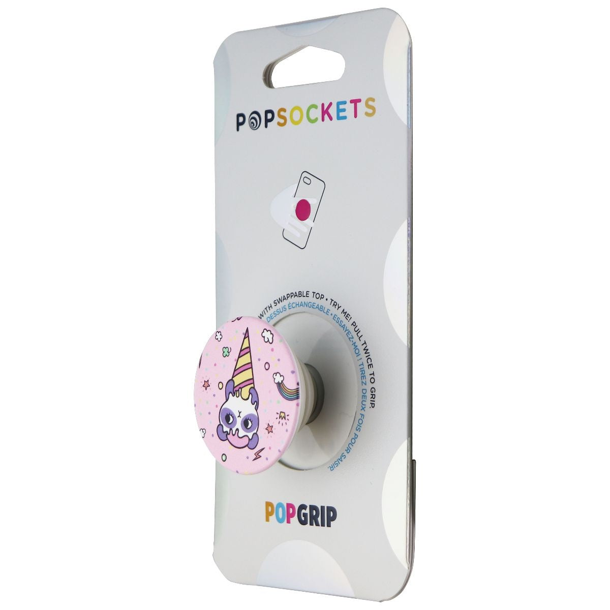 PopSockets: PopGrip Expanding Stand & Grip with Swappable Top - Sugar Bear Cell Phone - Mounts & Holders PopSockets - Simple Cell Bulk Wholesale Pricing - USA Seller