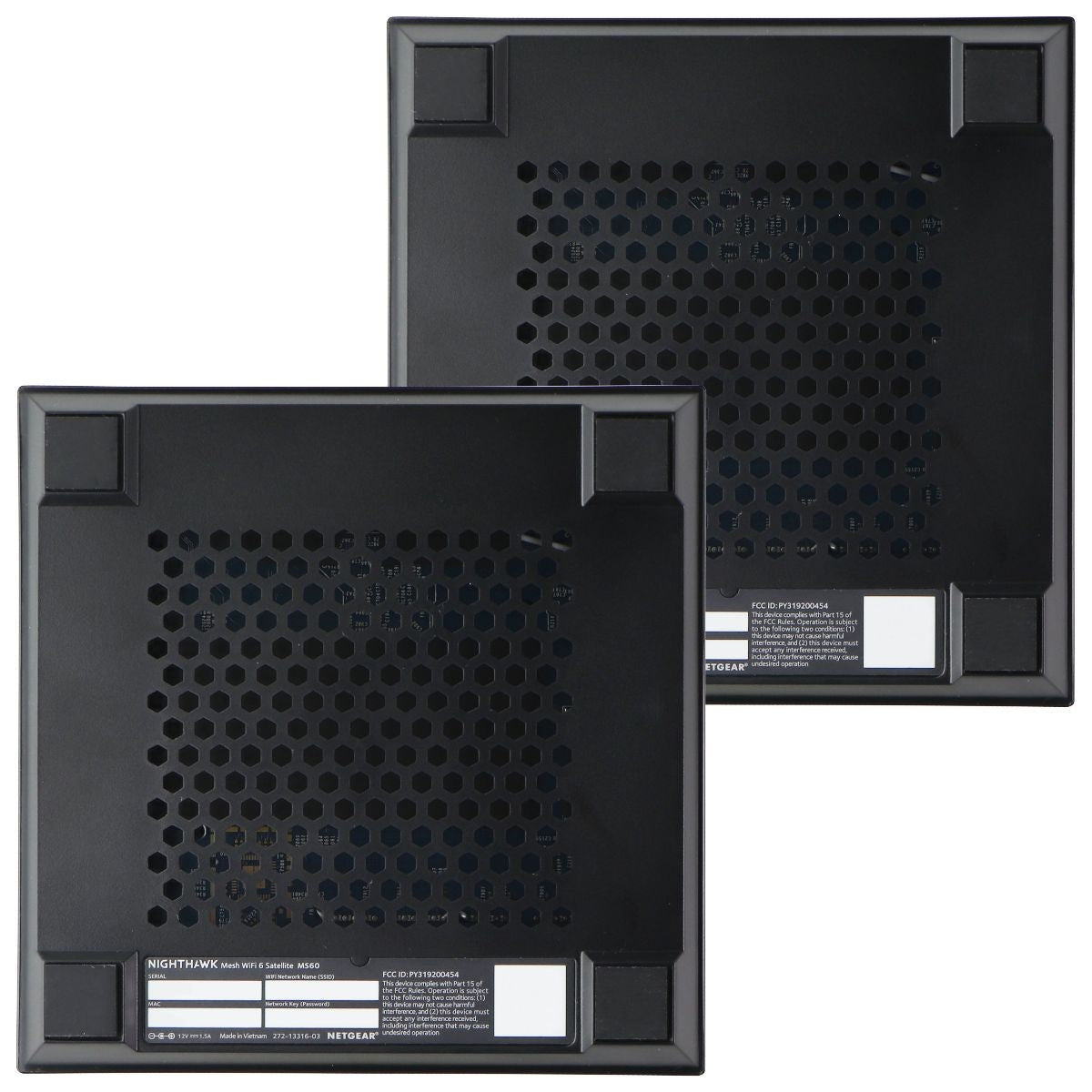 NETGEAR Nighthawk Home Mesh WiFi 6 System (MK63S) AX1800 Router w/ 2 Satellites Networking - Wireless Wi-Fi Routers Netgear - Simple Cell Bulk Wholesale Pricing - USA Seller
