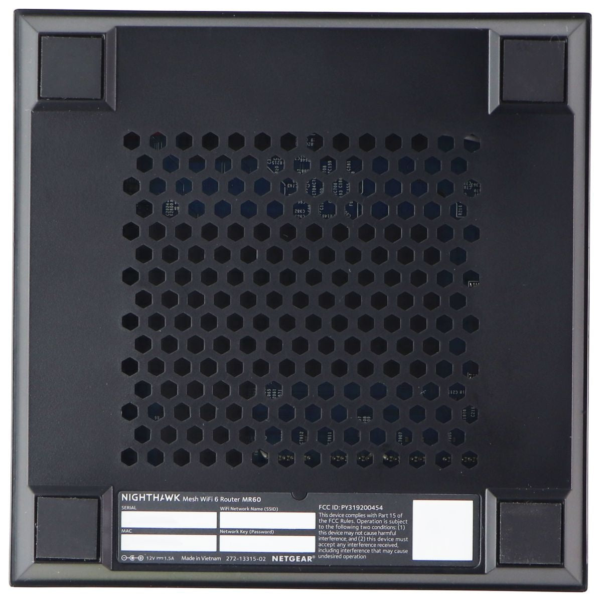 NETGEAR Nighthawk Home Mesh WiFi 6 System (MK63S) AX1800 Router w/ 2 Satellites Networking - Wireless Wi-Fi Routers Netgear - Simple Cell Bulk Wholesale Pricing - USA Seller