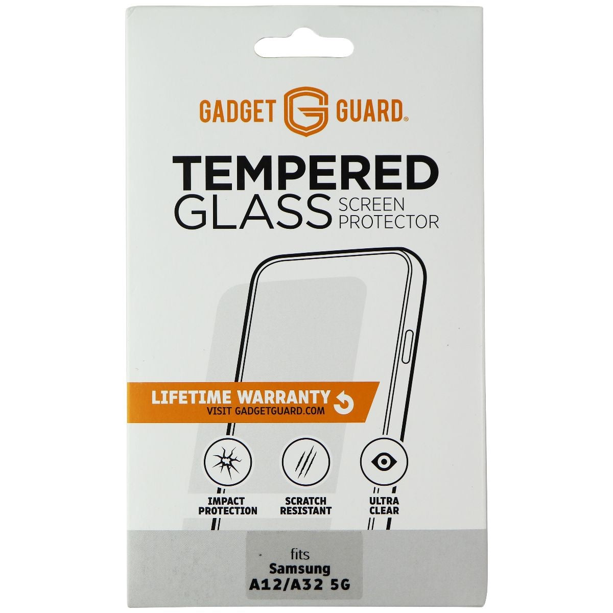 Gadget Guard Tempered Glass Screen Protector for Samsung A12 / A32 5G Cell Phone - Screen Protectors Gadget Guard    - Simple Cell Bulk Wholesale Pricing - USA Seller