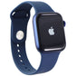 Apple Watch Series 6 (GPS Only) - 44mm Blue Aluminum/Blue Sport Band (A2292) Smart Watches Apple - Simple Cell Bulk Wholesale Pricing - USA Seller