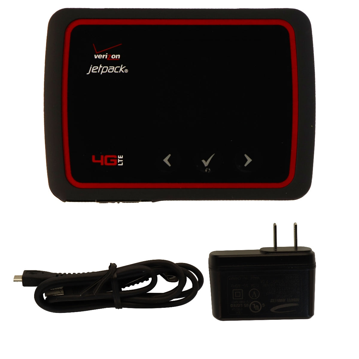Verizon MiFi 6620L Jetpack 4G LTE Mobile Hotspot Verizon Wireless - Black / Red Networking - Mobile Broadband Devices Verizon - Simple Cell Bulk Wholesale Pricing - USA Seller