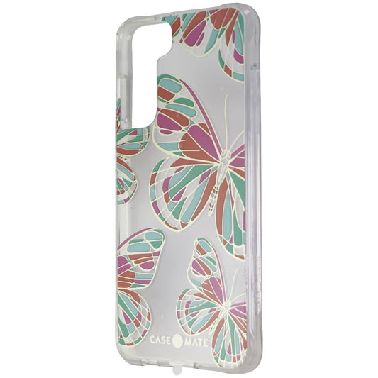 Case-Mate Prints Hardshell Case for Samsung Galaxy S21 5G - Butterflies/Clear