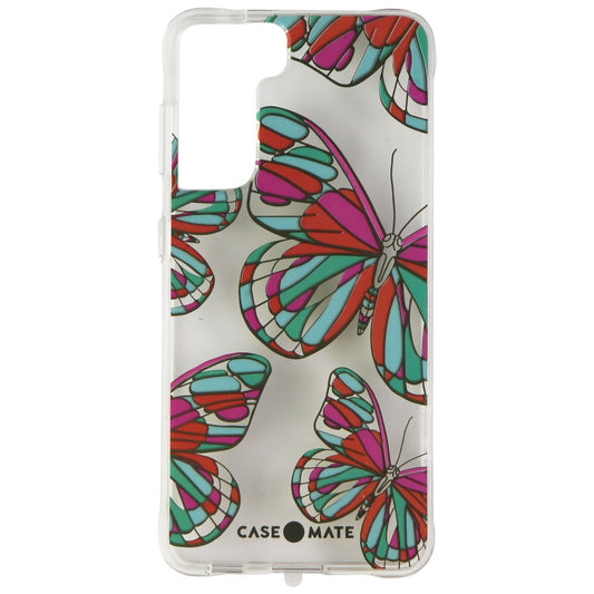 Case-Mate Prints Hardshell Case for Samsung Galaxy S21 5G - Butterflies/Clear