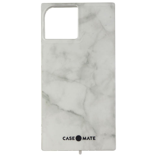 Case-Mate BLOX Square Case for iPhone 13 / 14 - White Marble