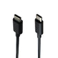 Motorola (3.3-Ft) USB-C to USB-C Charge/Sync OEM Cable - Black (SC18D13217) Cell Phone - Cables & Adapters Motorola - Simple Cell Bulk Wholesale Pricing - USA Seller
