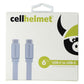 CellHelmet Flat USB-C to USB-C Charge/Sync Cable (6FT) - Gray Cell Phone - Chargers & Cradles CellHelmet - Simple Cell Bulk Wholesale Pricing - USA Seller