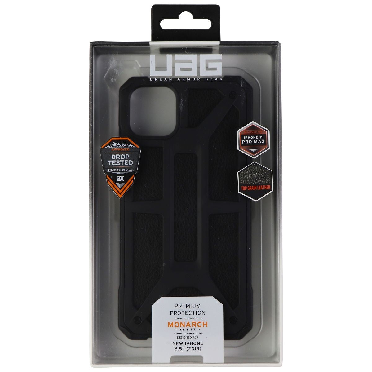 Urban Armor Gear Monarch Series Case for Apple iPhone 11 Pro Max - Black Cell Phone - Cases, Covers & Skins Urban Armor Gear - Simple Cell Bulk Wholesale Pricing - USA Seller