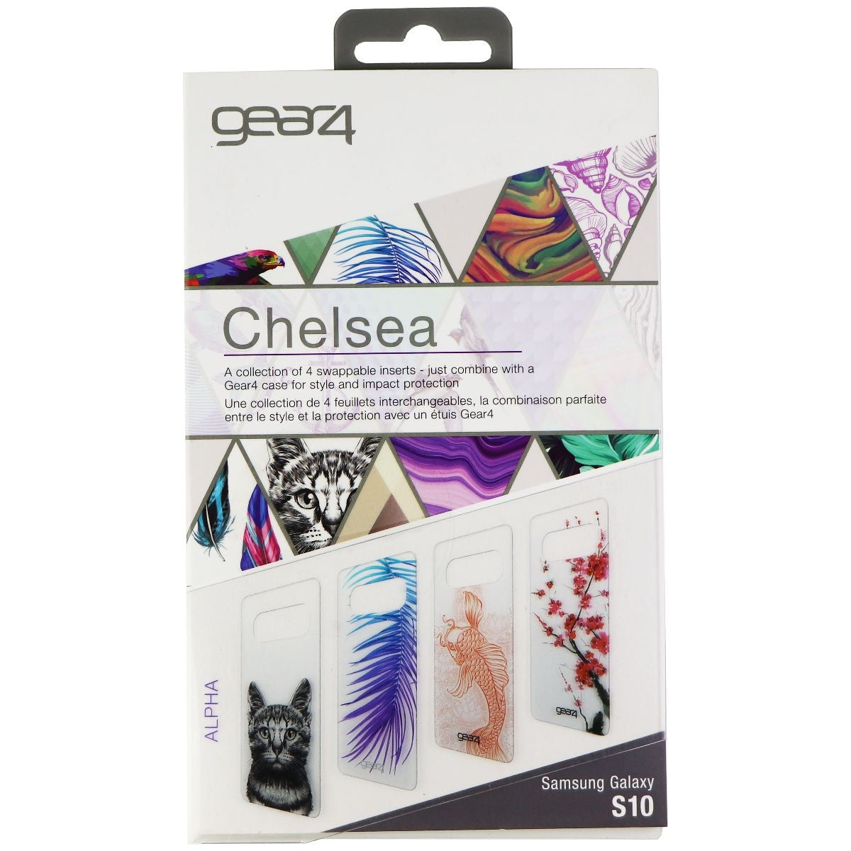 ZAGG Swappable Inserts for Galaxy S10 Chelsea Cases - Hypnotic Rebel Edition Cell Phone - Cases, Covers & Skins Zagg - Simple Cell Bulk Wholesale Pricing - USA Seller