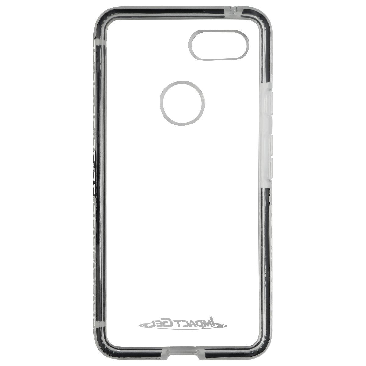 Impact Gel Crusader Lite Series Case for Google Pixel 3 XL - Black/Clear Cell Phone - Cases, Covers & Skins Impact Gel    - Simple Cell Bulk Wholesale Pricing - USA Seller