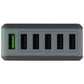 Ventev 10.2-AMP QC 3.0 (6-Port) Rapid USB Charging Hub RQ600 - Gray Computer/Network - USB Cables, Hubs & Adapters Ventev - Simple Cell Bulk Wholesale Pricing - USA Seller