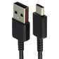 Samsung (2.5-Foot) USB to USB-C Charge & Sync Cable - Black (EP-DR140ABE) Cell Phone - Cables & Adapters Samsung - Simple Cell Bulk Wholesale Pricing - USA Seller