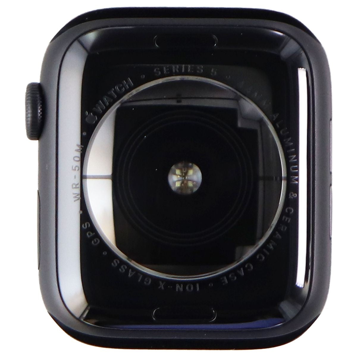 Apple Watch Series 5 (44mm) A2093 (GPS Only) - Space Gray/Black Sport Band Smart Watches Apple - Simple Cell Bulk Wholesale Pricing - USA Seller