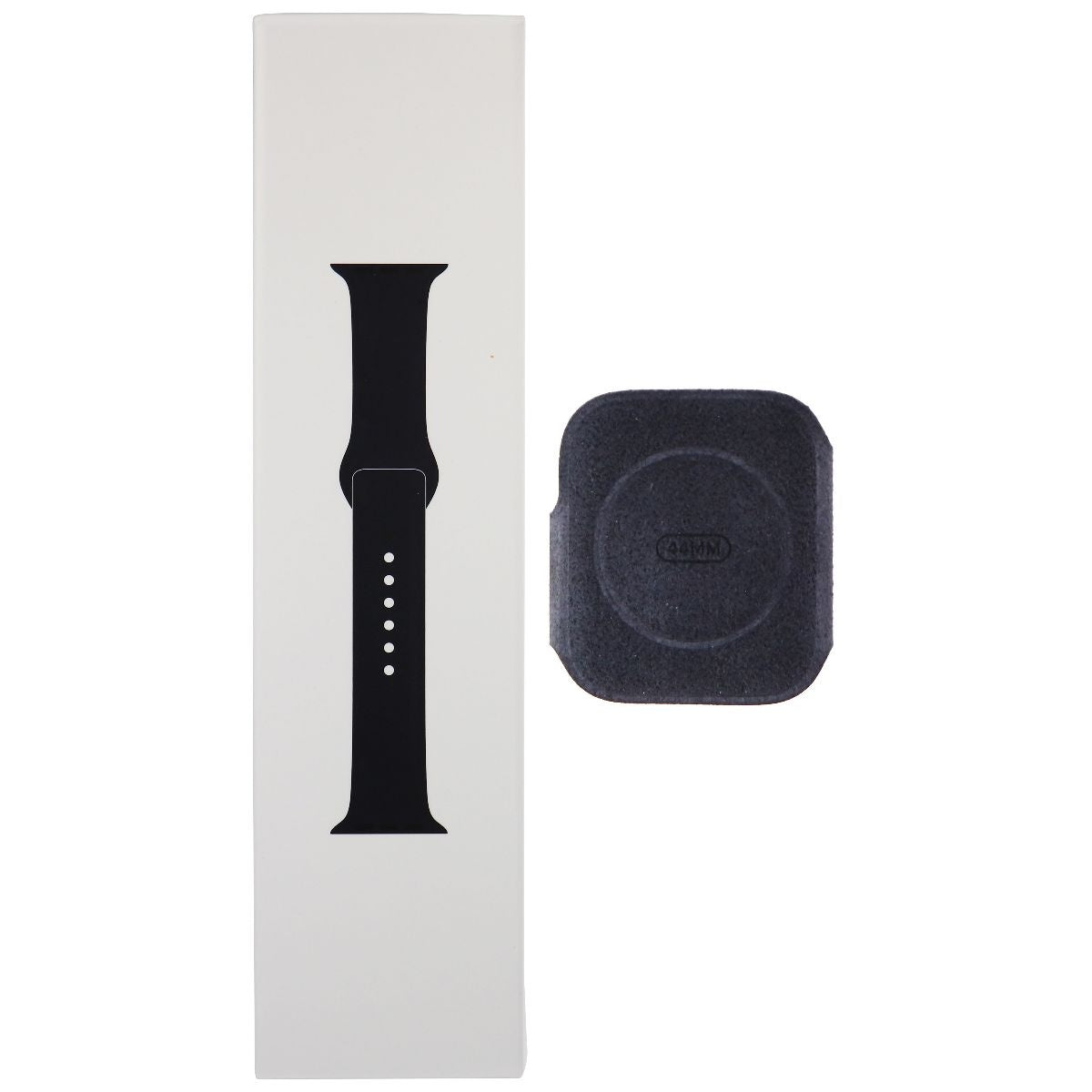 Apple Watch Series 5 (44mm) A2093 (GPS Only) - Space Gray/Black Sport Band Smart Watches Apple - Simple Cell Bulk Wholesale Pricing - USA Seller
