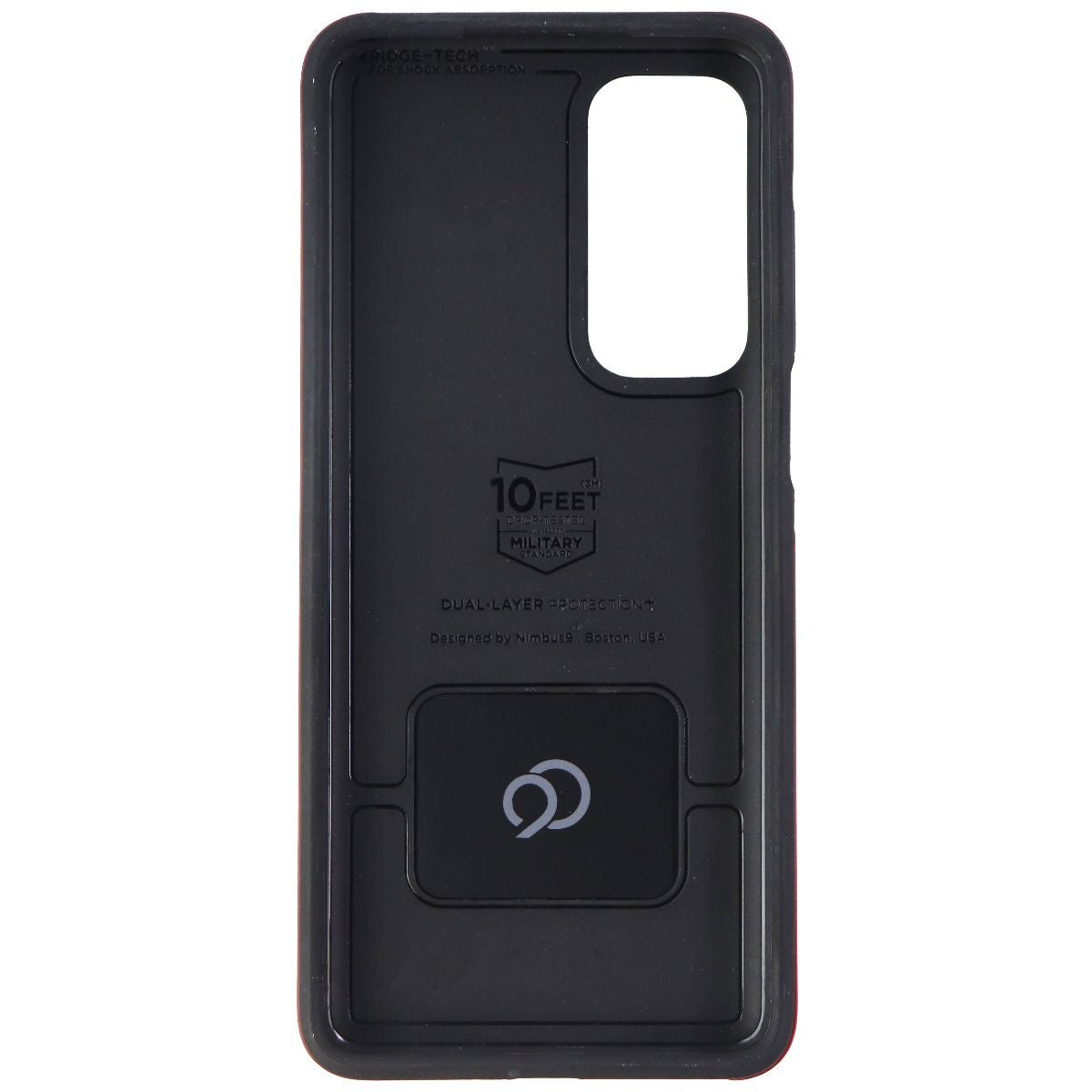 Nimbus9 Cirrus 2 Series Case for Motorola Edge 5G UW - Crimson Red/Black Cell Phone - Cases, Covers & Skins Nimbus9 - Simple Cell Bulk Wholesale Pricing - USA Seller