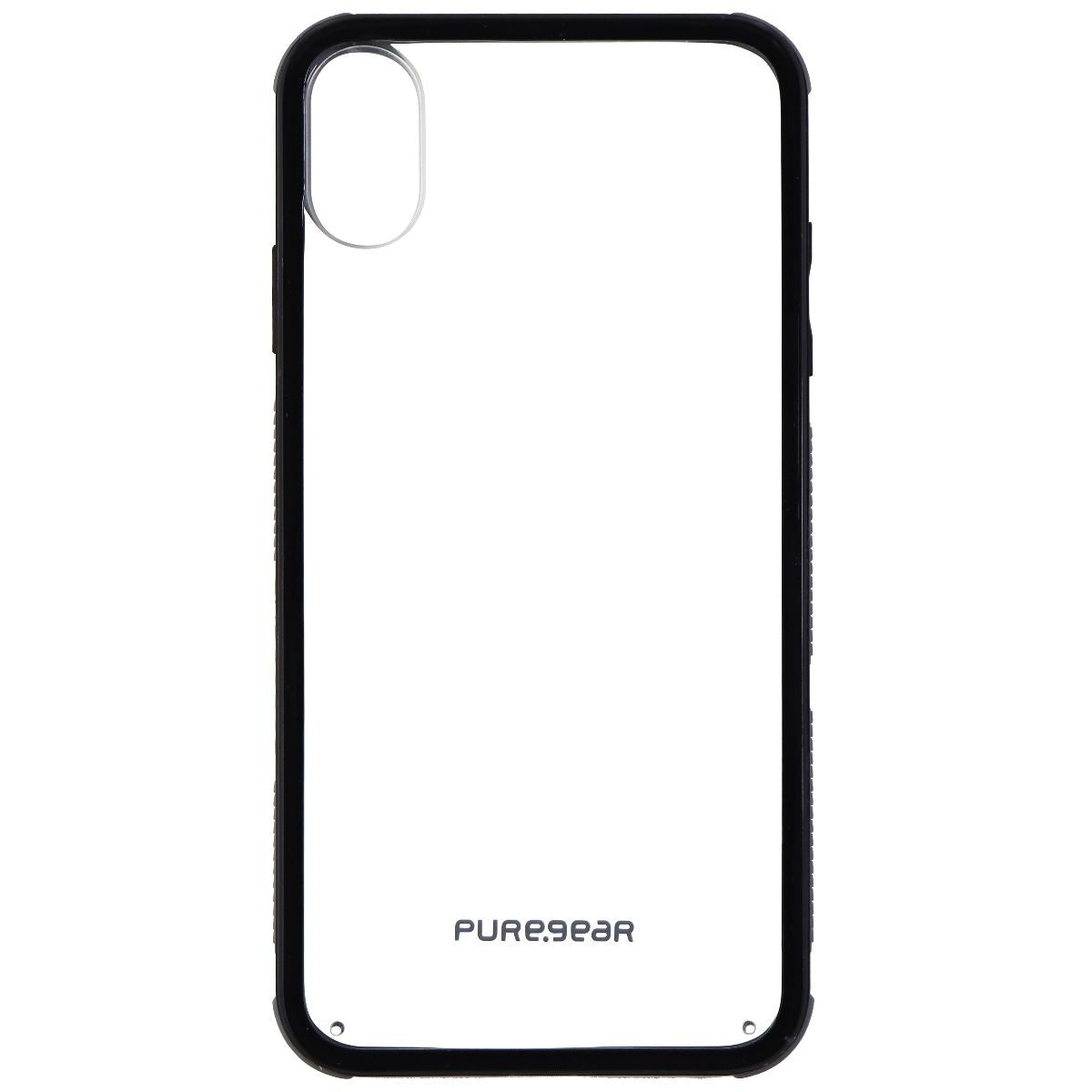 PureGear DualTek Clear Series Hybrid Case for Apple iPhone Xs Max - Clear/Black Cell Phone - Cases, Covers & Skins PureGear    - Simple Cell Bulk Wholesale Pricing - USA Seller