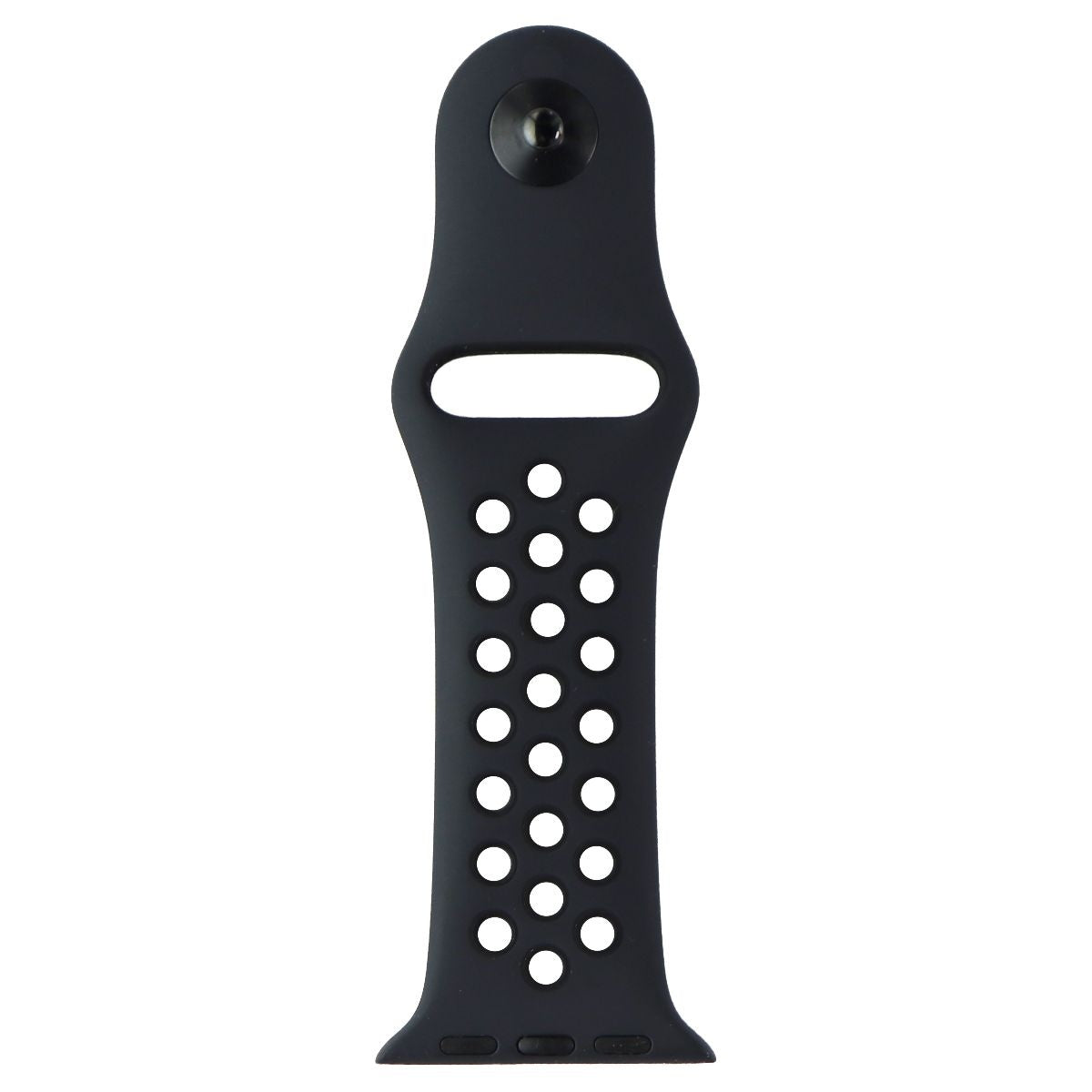 Apple 41mm Replacement Nike Clasp for Apple Watch 38/40/41mm - Anthracite/Black Smart Watch Accessories - Watch Bands Apple - Simple Cell Bulk Wholesale Pricing - USA Seller