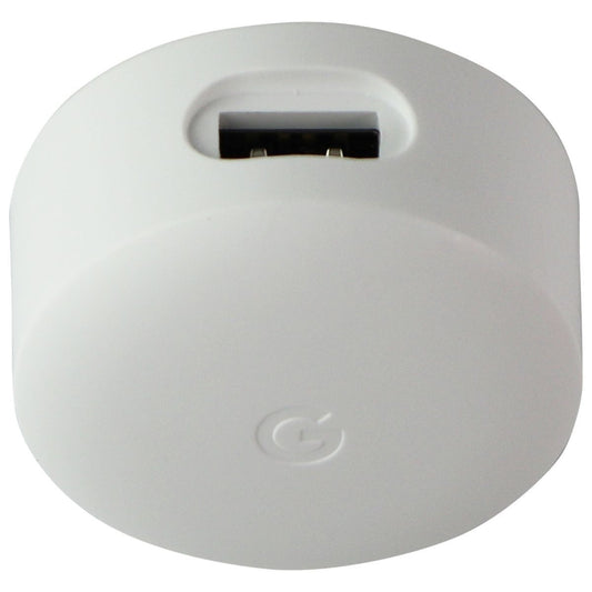 Google HUB (5V/1.4A) 7W Single USB Rounded Wall Adapter/Charger - White (A0018) Cell Phone - Chargers & Cradles Google - Simple Cell Bulk Wholesale Pricing - USA Seller