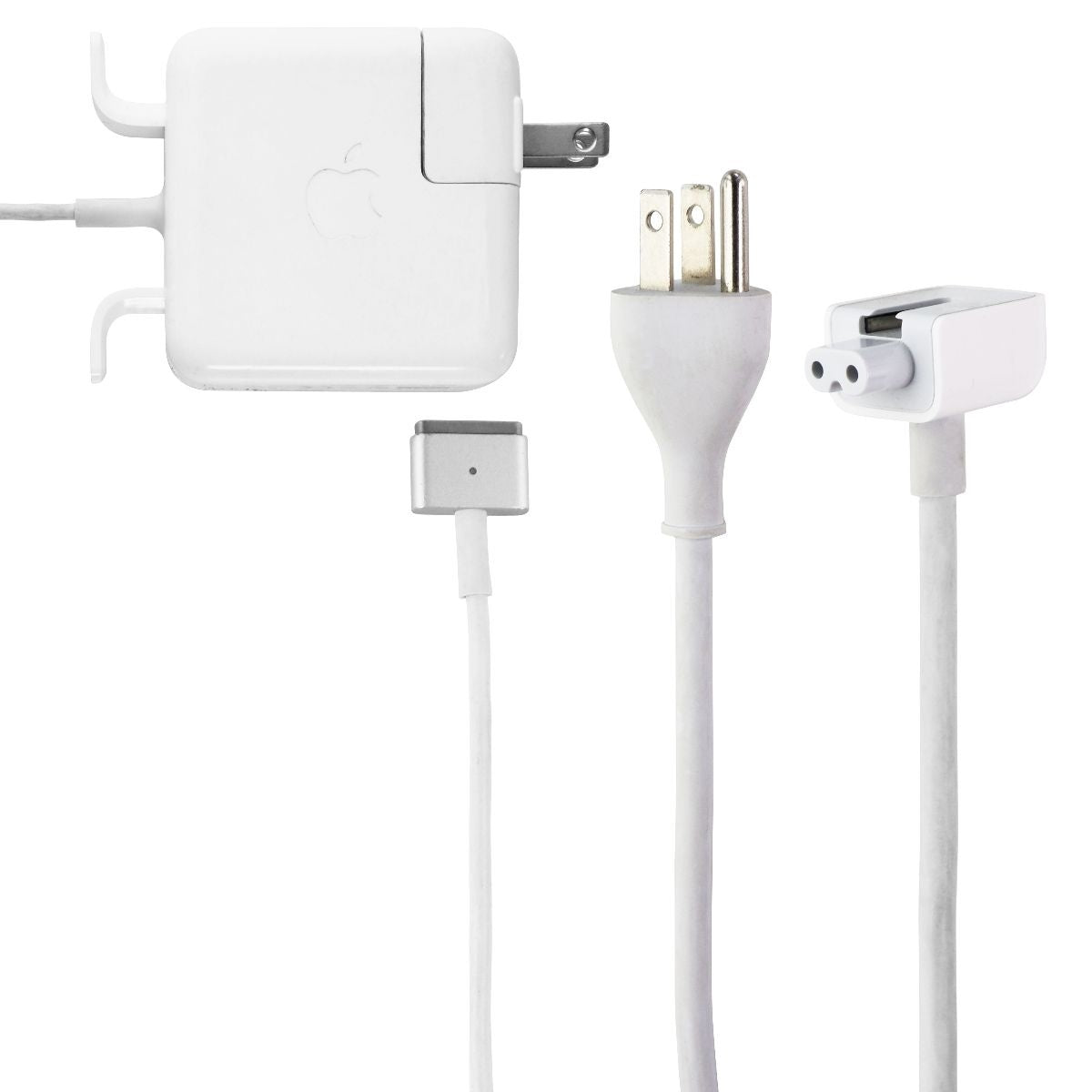 Apple 45-Watt MagSafe 2 Laptop Charger with 3-Prong & Folding Plug Kit (A1436) Computer Accessories - Laptop Power Adapters/Chargers Apple - Simple Cell Bulk Wholesale Pricing - USA Seller