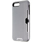 Base DuraFit Stowaway Credit Card Case for iPhone 8 Plus/7 Plus- Silver/Black Cell Phone - Cases, Covers & Skins Base - Simple Cell Bulk Wholesale Pricing - USA Seller