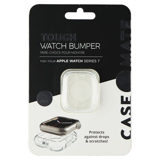 Case-Mate Tough Watch Bumper for Apple Watch Series 7 - Clear Smart Watch Accessories - Smart Watch Cases Case-Mate - Simple Cell Bulk Wholesale Pricing - USA Seller