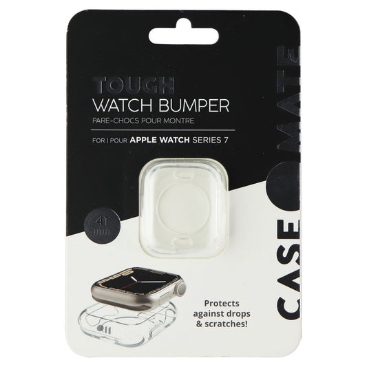 Case-Mate Tough Watch Bumper for Apple Watch Series 7 - Clear Smart Watch Accessories - Smart Watch Cases Case-Mate    - Simple Cell Bulk Wholesale Pricing - USA Seller