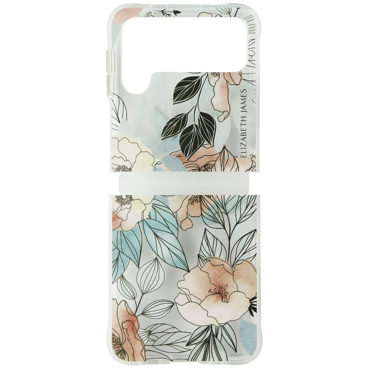 Elizabeth James Case for Samsung Galaxy Z Flip4 - Blooms in Bordeaux Cell Phone - Cases, Covers & Skins Elizabeth James    - Simple Cell Bulk Wholesale Pricing - USA Seller