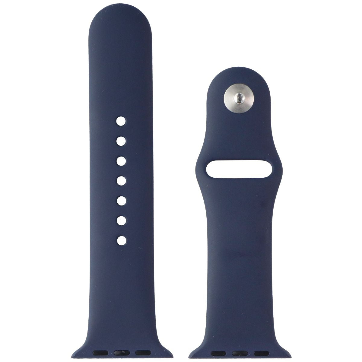 Apple (42mm) Sport Band for Apple Watch All Series 42/44/45mm Midnight Blue S/M Smart Watch Accessories - Watch Bands Apple    - Simple Cell Bulk Wholesale Pricing - USA Seller