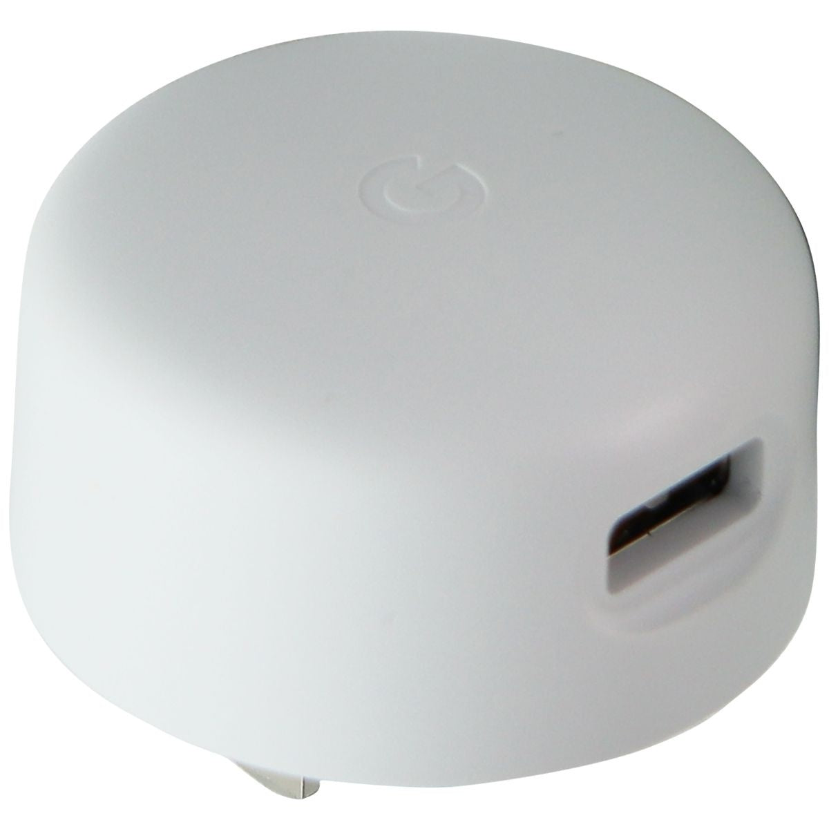 Google (5V/1.5A) 7.5W Single USB Round Wall Adapter/Charger - White (G17BW) Cell Phone - Chargers & Cradles Google - Simple Cell Bulk Wholesale Pricing - USA Seller