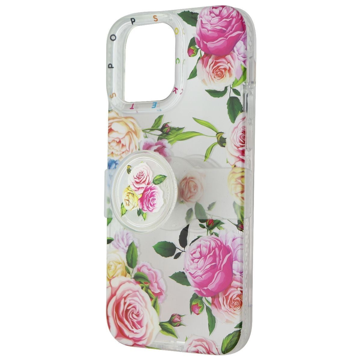 PopSocket PopCase w/ PopGrip for iPhone 13 Pro Max / 12 Pro Max - Vintage Floral Cell Phone - Cases, Covers & Skins PopSockets - Simple Cell Bulk Wholesale Pricing - USA Seller