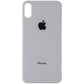 Repair Part - Back Glass for Apple iPhone X- White with Apple Logo Cell Phone - Replacement Parts & Tools MobileSentrix - Simple Cell Bulk Wholesale Pricing - USA Seller