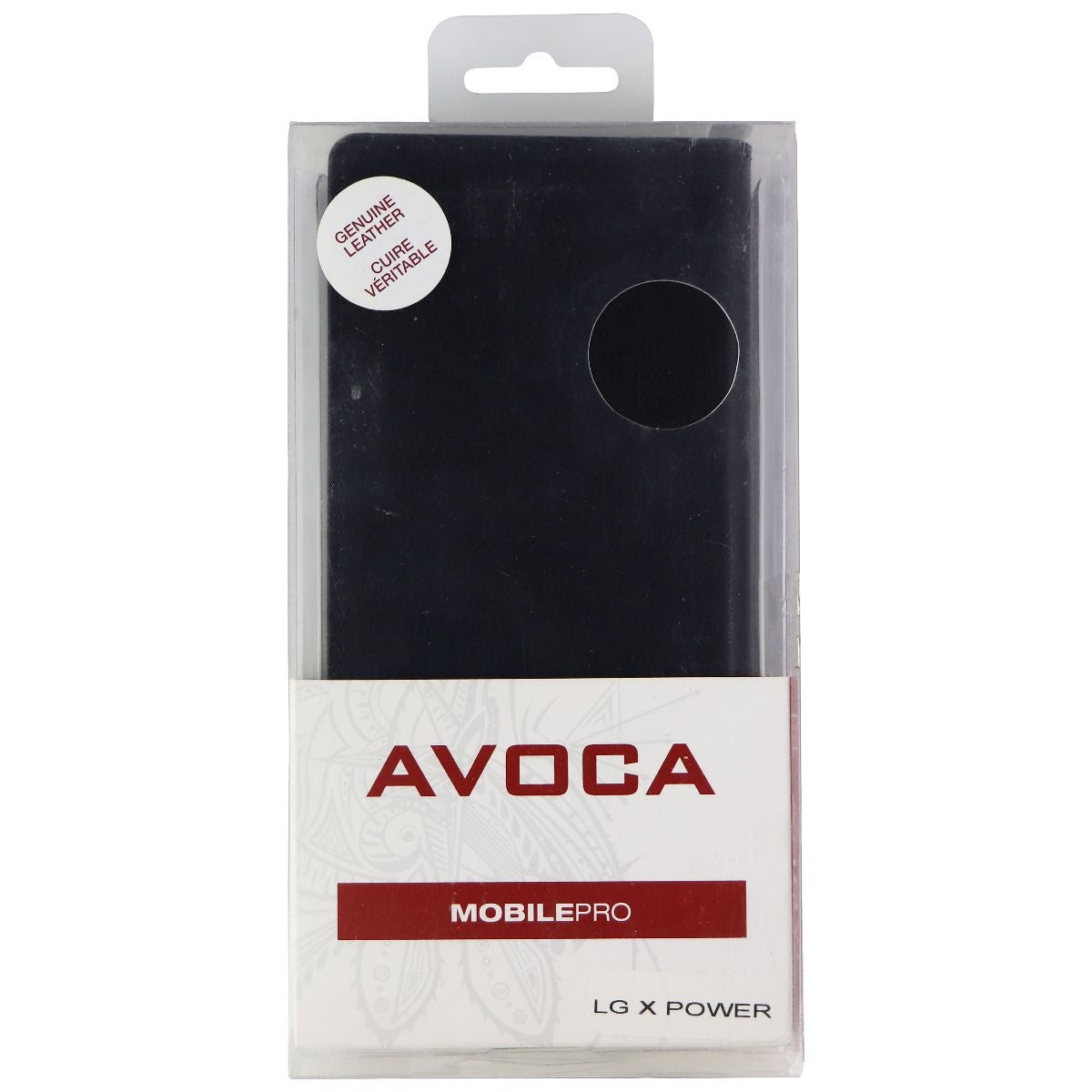 Avoca MobilePro Folio Wallet Case for LG X Power (2016) - Black Cell Phone - Cases, Covers & Skins Avoca    - Simple Cell Bulk Wholesale Pricing - USA Seller