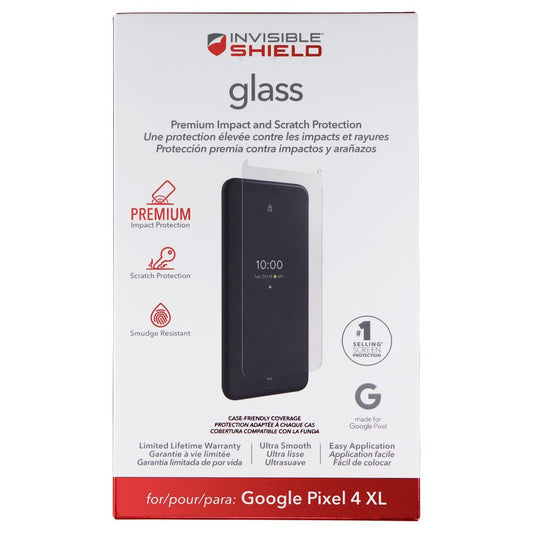 ZAGG Invisible Shield (Glass) Tempered Glass for Google Pixel 4 XL - Clear Cell Phone - Screen Protectors Zagg - Simple Cell Bulk Wholesale Pricing - USA Seller
