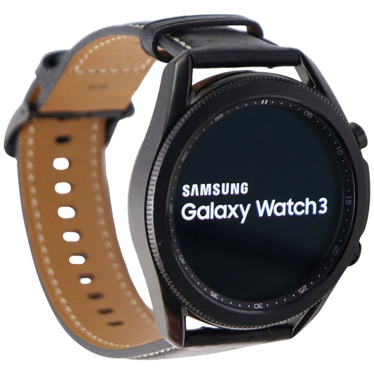 Samsung Galaxy Watch3 (45mm) GPS + Bluetooth Smartwatch - Mystic Black (SM-R840) Smart Watches Samsung    - Simple Cell Bulk Wholesale Pricing - USA Seller